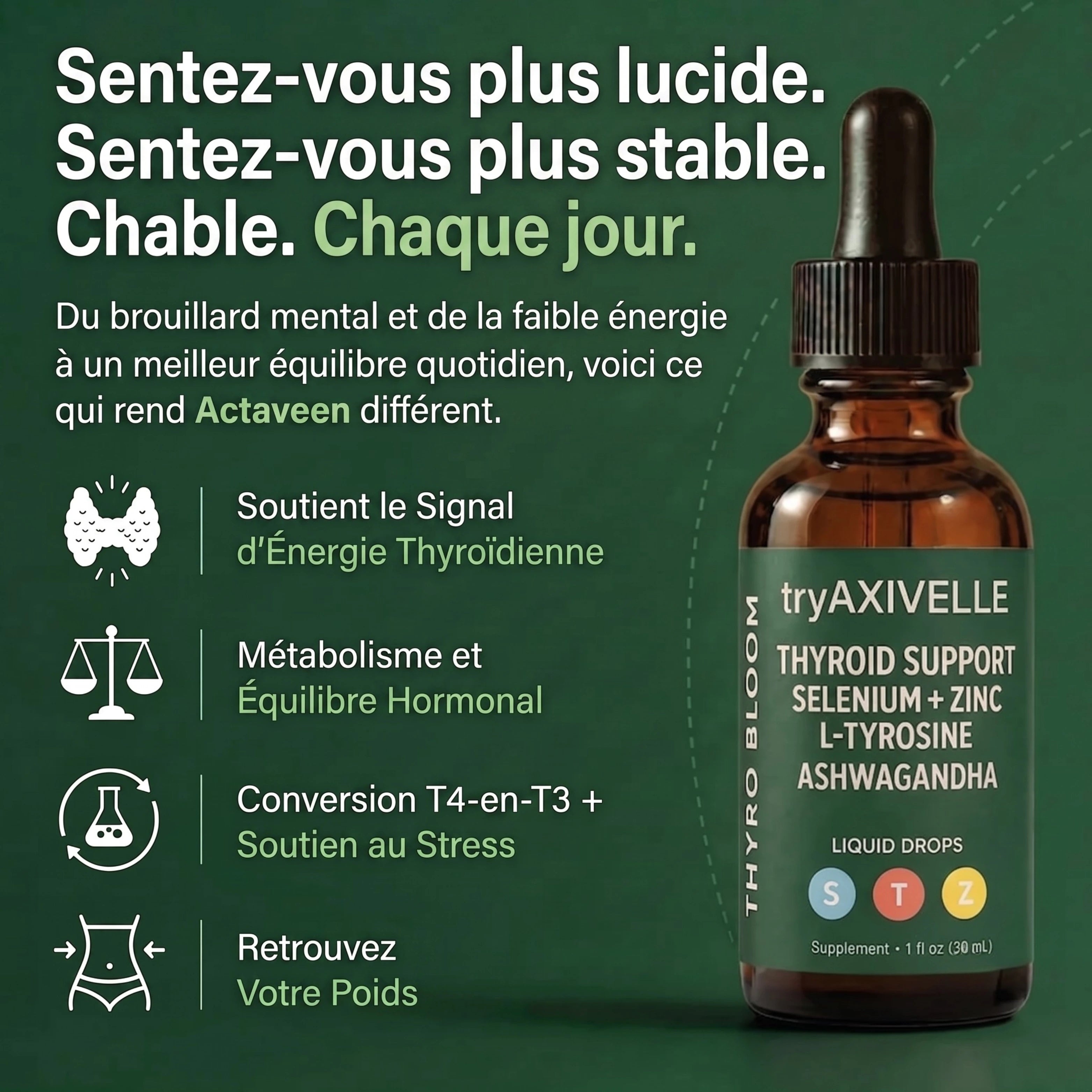TryAxivelle Équilibre Thyroïde